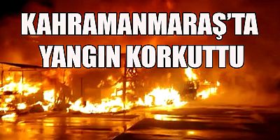 KAHRAMANMARAŞ’TA İTFAİYE EKİPLERİ FELAKETİ ÖNLEDİ
