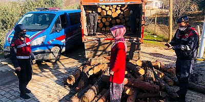 KAHRAMANMARAŞ’TA JANDARMA YÜREKLERİ ISITTI
