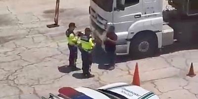 KAHRAMANMARAŞ’TA JANDARMADAN DRONE DESTEKLİ OTOYOL DENETİMİ