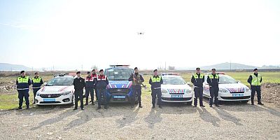 KAHRAMANMARAŞ'TA JANDARMADAN TRAFİK DENETİMİ