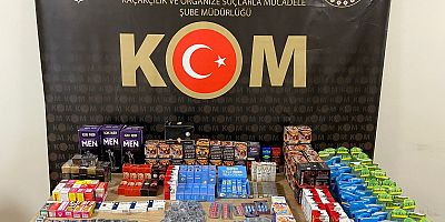 KAHRAMANMARAŞ’TA KAÇAK CİNSEL ÜRÜN OPERASYONU