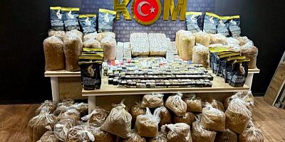 KAHRAMANMARAŞ’TA KAÇAK SİGARA OPERASYONU: 11 GÖZALTI