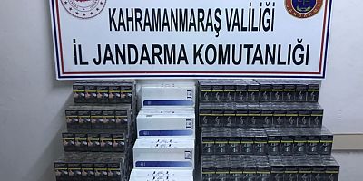 KAHRAMANMARAŞ’TA KAÇAK SİGARA OPERASYONU