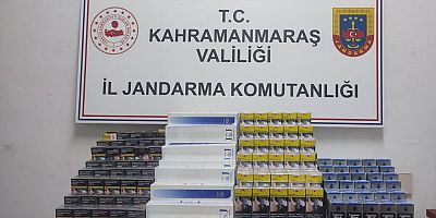KAHRAMANMARAŞ’TA KAÇAK SİGARA OPERASYONU 