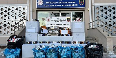 -KAHRAMANMARAŞ'TA KAÇAK SİGARA OPERASYONU