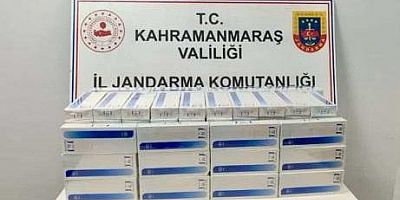 KAHRAMANMARAŞ’TA KAÇAK SİGARA SEVKİYATINA JANDARMA ENGELİ