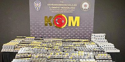 KAHRAMANMARAŞ’TA KAÇAK TÜTÜN VE SİGARA OPERASYONU: 7 ŞÜPHELİYE İŞLEM