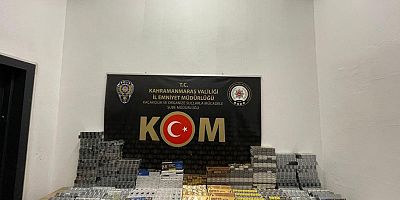 -KAHRAMANMARAŞ’TA KAÇAKÇILIK OPERASYONU