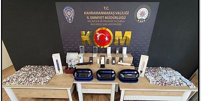 KAHRAMANMARAŞ’TA KAÇAKÇILIK OPERASYONU