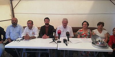 KAHRAMANMARAŞ'TA KADINLAR YAPILAN ZAMLARA TEPKİ GÖSTERDİ