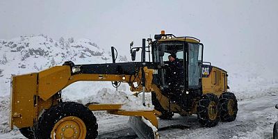 KAHRAMANMARAŞ'TA KAR ETKİLİ OLDU