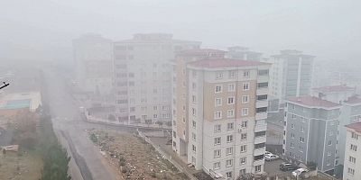 KAHRAMANMARAŞ'TA KAR VE SİS ETKİLİ OLDU