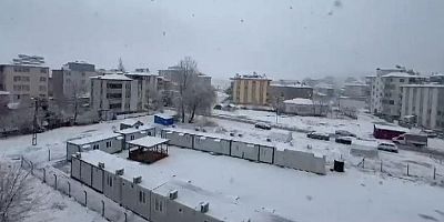KAHRAMANMARAŞ'TA KAR YAĞIŞI ETKİLİ OLDU