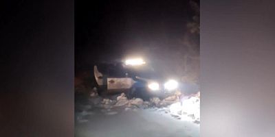 KAHRAMANMARAŞ’TA KARDA MAHSUR KALAN 3 KİŞİ KURTARILDI