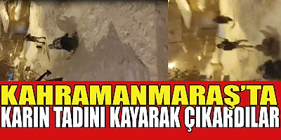 KAHRAMANMARAŞ’TA KARIN TADINI KADINLAR VE ÇOCUKLAR ÇIKARDI