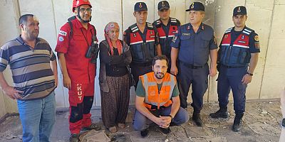 -KAHRAMANMARAŞ’TA KAYIP ZİHİNSEL ENGELLİ KADIN METRUK BİNADA BULUNDU