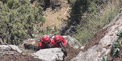 KAHRAMANMARAŞ’TA KEÇİ KURTARMA OPERASYONU
