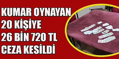 KAHRAMANMARAŞ’TA KUMAR OPERASYONU
