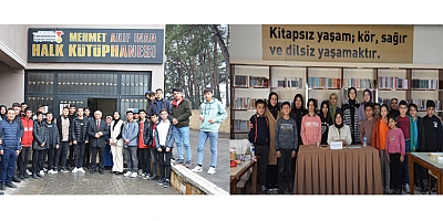 KAHRAMANMARAŞ'TA KÜTÜPHANE SÖYLEŞİLERİ DEVAM EDİYOR
