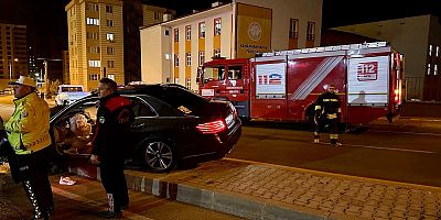 KAHRAMANMARAŞ’TA LÜKS OTOMOBİLİNİ BIRAKIP KAÇTI