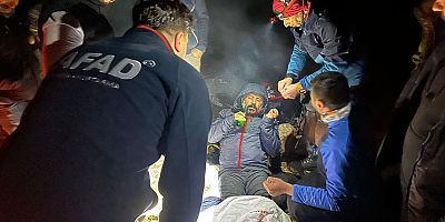 KAHRAMANMARAŞ’TA MAHSUR KALAN 8 DAĞCI KURTARILDI