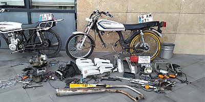 KAHRAMANMARAŞ'TA MOTOSİKLET HIRSIZLARI YAKALANDI