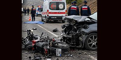 KAHRAMANMARAŞ’TA MOTOSİKLET SÜRÜCÜSÜ HAYATINI KAYBETTİ