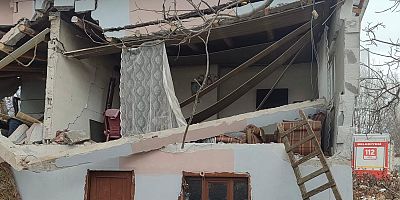 KAHRAMANMARAŞ’TA MUTFAK TÜPÜ BOMBA GİBİ PATLADI