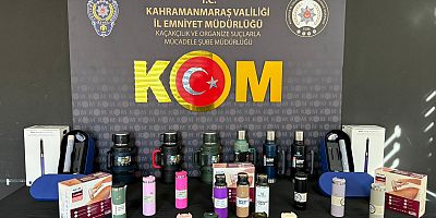 KAHRAMANMARAŞ’TA NARKOTİK VE KAÇAKÇILIK OPERASYONU: 1 TUTUKLAMA
