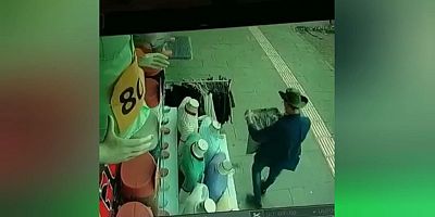 KAHRAMANMARAŞ’TA ÖNCE ÇALDI SONRA ALIŞVERİŞ YAPTI