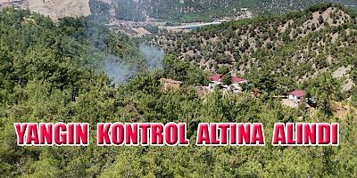 KAHRAMANMARAŞ’TA ORMAN YANGINI SÖNDÜRÜLDÜ