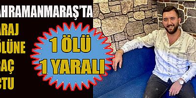 KAHRAMANMARAŞ'TA OTOMOBİL BARAJ GÖLÜNE DÜŞTÜ: 1 ÖLÜ 1 YARALI