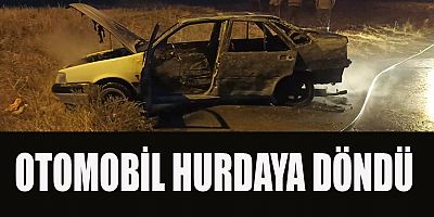 KAHRAMANMARAŞ’TA OTOMOBİL DEMİR YIĞININA DÖNDÜ