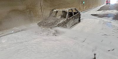 KAHRAMANMARAŞ’TA OTOMOBİL DEMİR YIĞININA DÖNDÜ