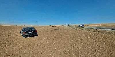 KAHRAMANMARAŞ’TA OTOMOBİL TAKLA ATTI: 1’İ AĞIR 3 YARALI