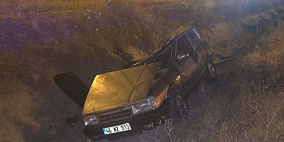 KAHRAMANMARAŞ'TA OTOMOBİL TAKLA ATTI