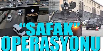 KAHRAMANMARAŞ’TA ÖZEL HAREKAT DESTEKLİ ‘ŞAFAK’ OPERASYONU