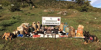 KAHRAMANMARAŞ’TA PKK’YA AİT YAŞAM SIĞINAĞI İMHA EDİLDİ