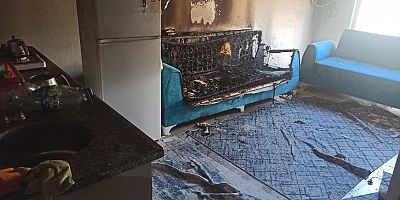 Kahramanmaraş’ta bir rezidansta yaşanan yangın paniğe neden oldu.