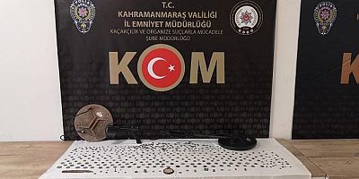 KAHRAMANMARAŞ’TA ROMA DÖNEMİNE AİT TARİHİ ESER ELE GEÇİRİLDİ
