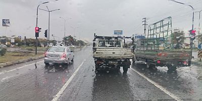 KAHRAMANMARAŞ'TA SAĞANAK YAĞIŞ HAYATI OLUMSUZ ETKİLEDİ
