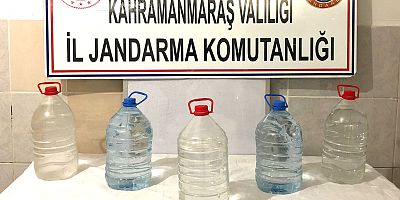 KAHRAMANMARAŞ’TA   SAHTE ALKOL ELE GEÇİRİLDİ