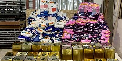 KAHRAMANMARAŞ'TA SAHTE DETERJAN VE ZEYTİNYAĞI OPERASYONU