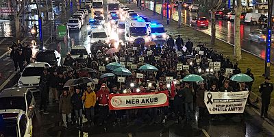 KAHRAMANMARAŞ’TA SAYGI YÜRÜYÜŞÜ DÜZENLENDİ