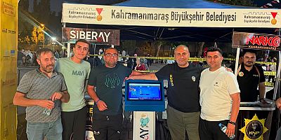 KAHRAMANMARAŞ’TA SİBER GÜVENLİK İÇİN SAHADALAR: SİBERAY STANDI KAFUM FESTİVALİ’NDE