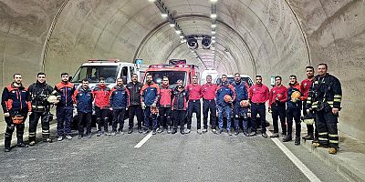 KAHRAMANMARAŞ'TA SIKIŞMALI TRAFİK KAZASI TATBİKATI YAPILDI