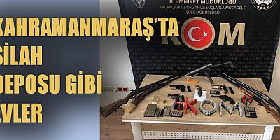  KAHRAMANMARAŞ’TA SİLAH TİCARETİ OPERASYONU 9 GÖZALTI