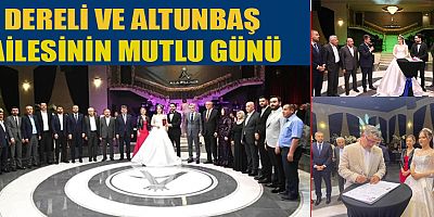  KAHRAMANMARAŞ’TA SİYASET VE İŞ DÜNYASINI BULUŞTURAN DÜĞÜN