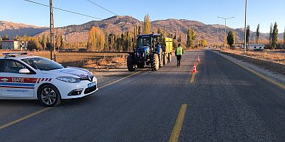 KAHRAMANMARAŞ’TA TARIM ARAÇLARI DENETLENDİ