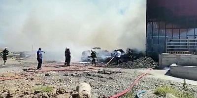 KAHRAMANMARAŞ’TA TEKSTİL FABRİKASINDA YANGIN